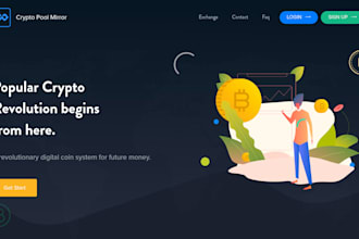 develop a customized and secure crypto exchange website