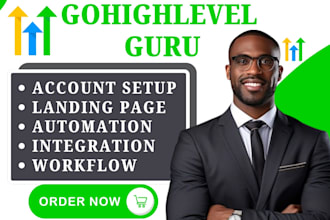 automate your business with go high level crm and email sms automation workflow
