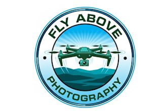 design unique drone logo with free source files