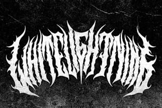 design a modern logo for your metal or rock band