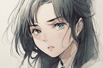 draw a anime art
