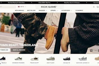 build sneakers store footwear website shoe shopify store sneakers footwear store