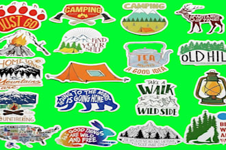 design an amazing custom sticker pack with a professional touch