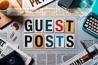 write premium german guest post for SEO