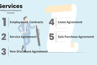 draft and review your contracts professionally