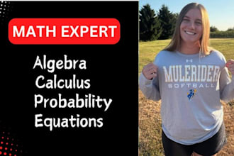 handle your math, statistics, calculus, algebra work and pearson aleks