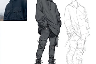 draw a manga character