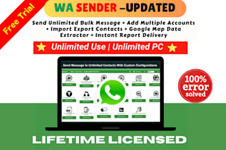 install whatsapp bulk message marketing tool with tutorial