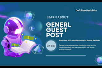 publish general guest posts with dofollow backlinks