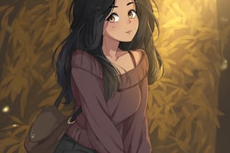 draw anime or manga character design