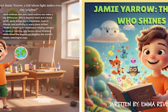 illustrate engaging and vibrant childrens story book art pages and characters