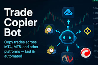 create a trade copier bot to copy trades across multiple accounts