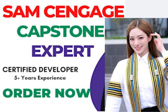 do your sam cengage, capstone, simnet projects in ms access, word, ppt