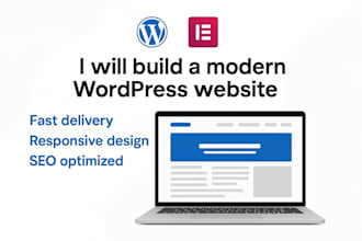 design or duplicate or build a wordpress website