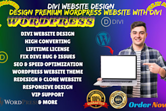 be your divi expert for divi wordpress website design fix divi website issues