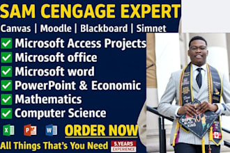 do your sam cengage microsoft office projects and any other projects,