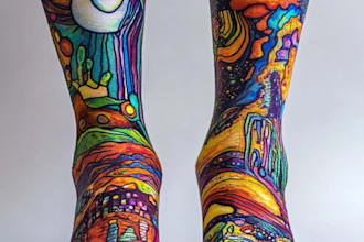 socks design unique socks design