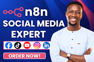 build n8n social media automation n8n blog n8n video n8n ai content automation