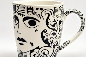 design awesome custom mug design