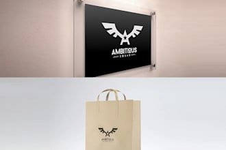 design a modern minimalist bold logo for fashion, gym or street wear brand