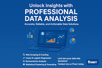 perform econometric and statistical modeling using r and python