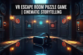 build a VR escape room puzzle game with cinematic storytelling