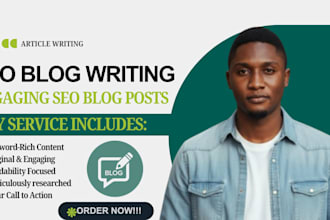write SEO website blog content and articles to boost your rankings