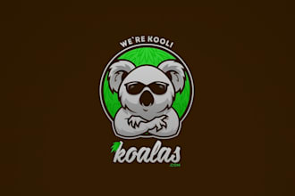 create a mascot premium custom animal and pet wildlife logo design
