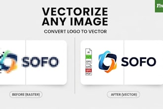 vectorize image, convert logo to vector, image to vector, vector tracing