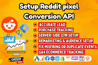 fix or setup reddit pixel and conversion API