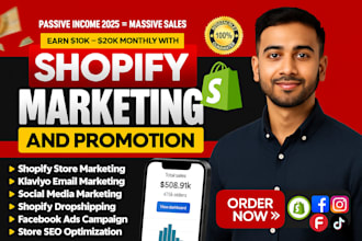 boost shopify sales, dropshipping marketing or