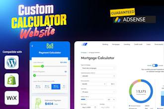 develop professional interactive lead generation calculator