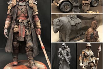 professionally paint your warhammer, dnd, tabletop, and custom models