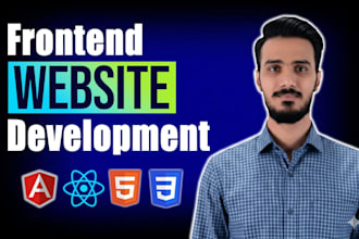 build your high performance react or angular website