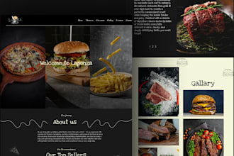 create restaurant website with reservation feature