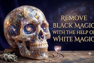 remove black magic with the help of white magic