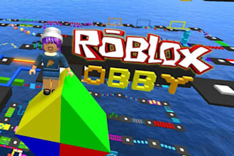 create a complete roblox game with custom maps systems, obby, tycoon, terrain
