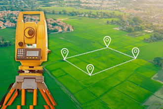 be your land surveyor boundary survey land survey surveyor stamp and gis mapping