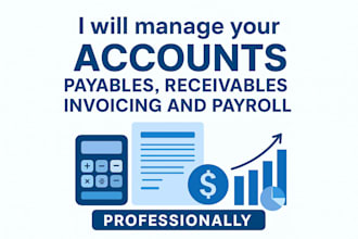manage your accounts, payables, receivables, invoicing, payroll and bookkeeping