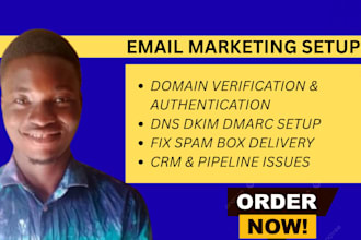 configure spf, dkim,domain authentication for brevo, activecampaign, and klaviyo