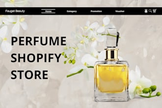 design skincare shopify store