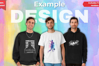 create custom t shirt and merchandise designs