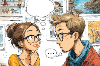 draw a personalized comic strip for you