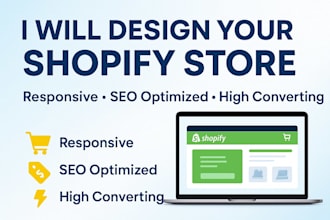build and redesign your professional shopify store