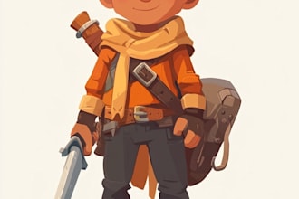 create 2d game characters and sprite sheets