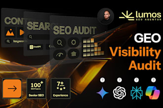 do a GEO visitbility audit for all common llm