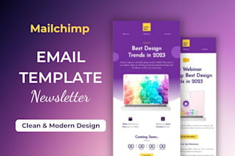 build responsive mailchimp email newsletter