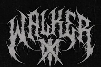 design extreme metal logo for your band