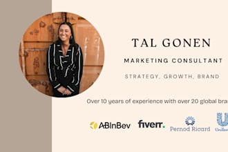 be your marketing growth and strategy consultant