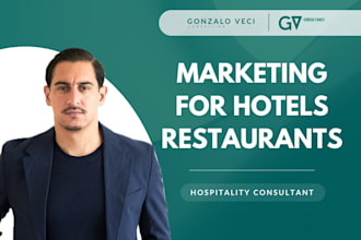 create your marketing strategy for your hotel or restaurant